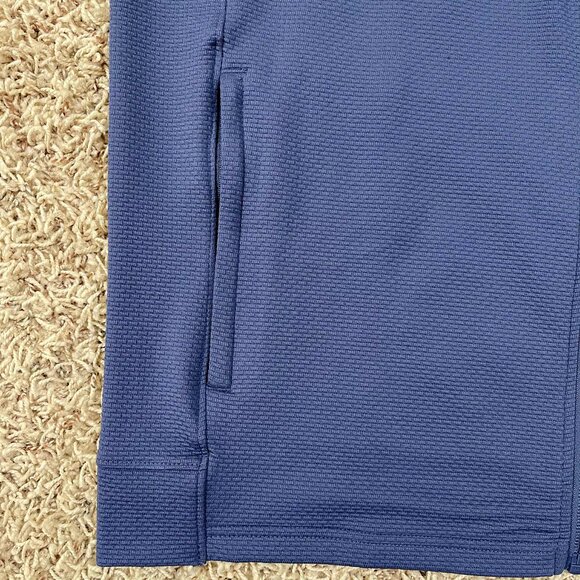 Bench Men’s Moisture Wicking Performance Full Zip Jacket Blue, Size Medium (New) - Picture 6 of 11